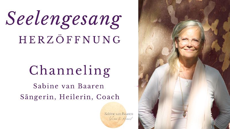 Seelengesang in Lichtsprachen, Heilklangabend  Live
