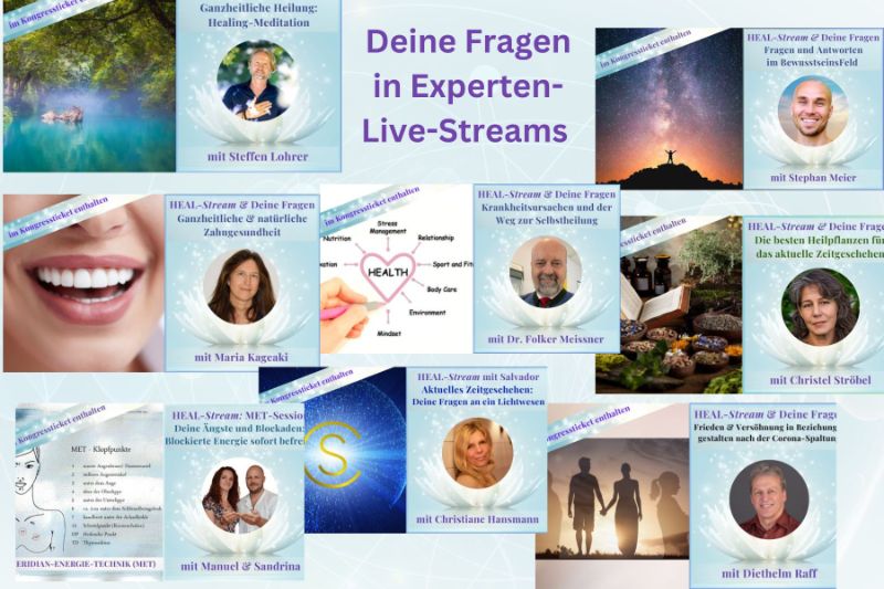HEAL-Festival 2023 - Neues und altes Heilwissen, wo das offizielle System versagt
