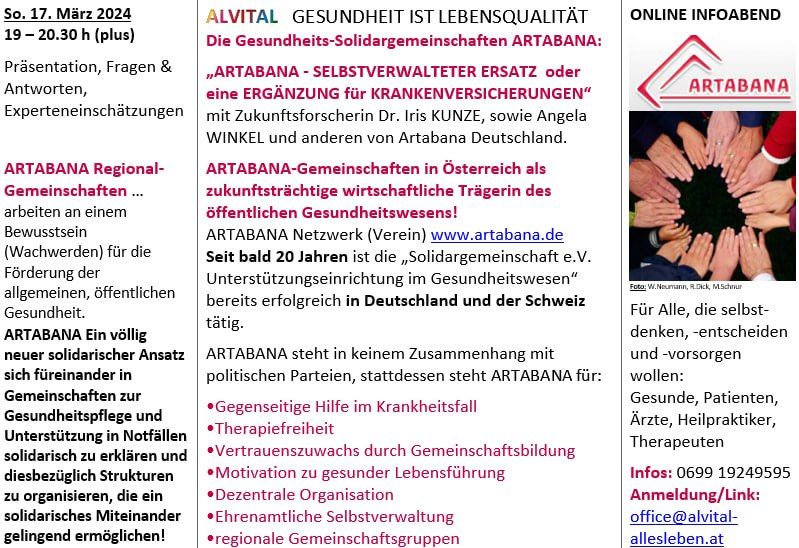 Gesundheitssolidargemeinschaften in Österreich gründen?