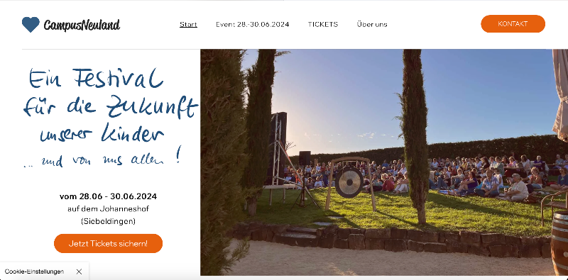 Ein Festival für die Zukunft unserer Kinder     ....und von uns allen