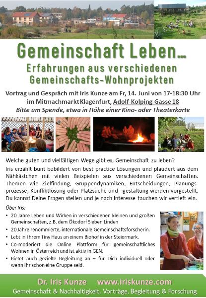 Gemeinschaft leben...