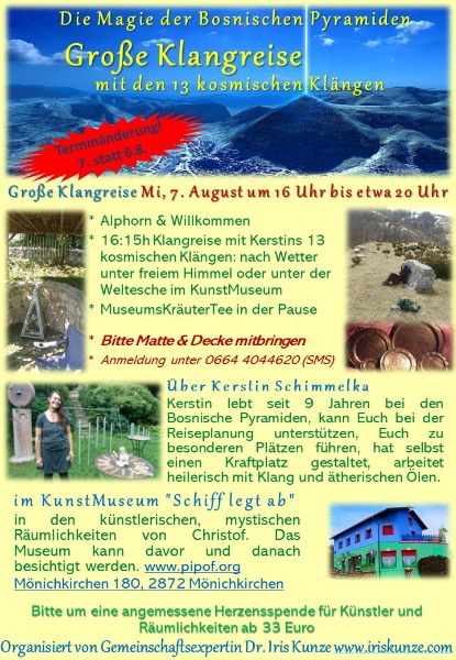 Die Magie der bosnischen Pyramiden, Große Klangreise