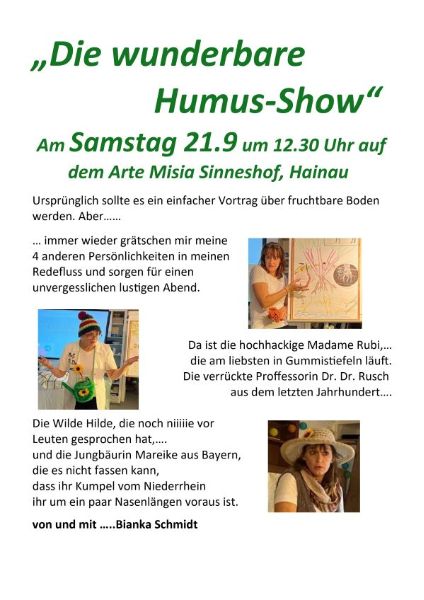Die wunderbare Humus Show