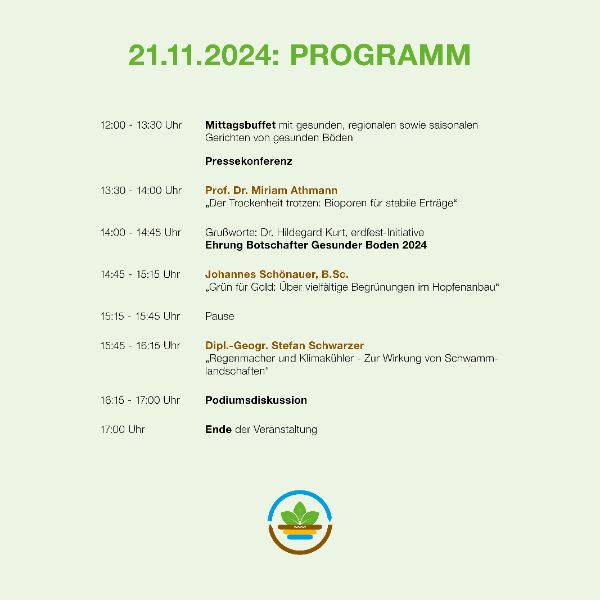 Bodentag der Interessengemeinschaft gesunder Boden 2024