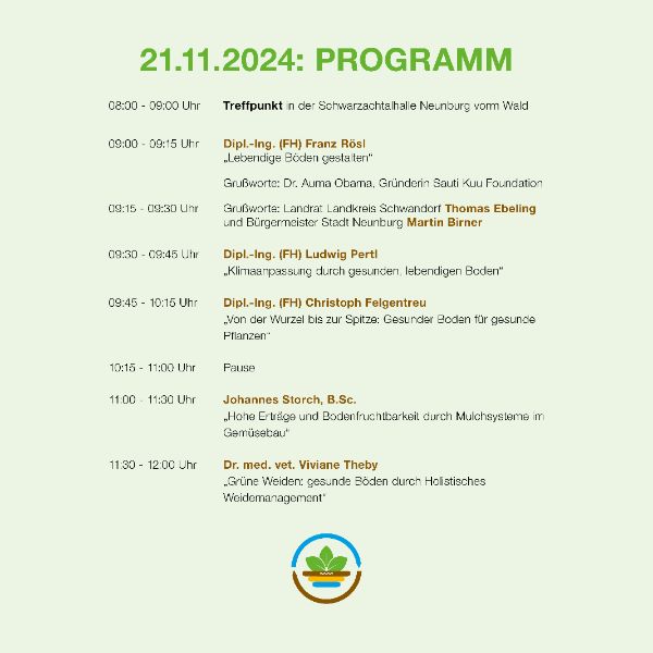 Bodentag der Interessengemeinschaft gesunder Boden 2024