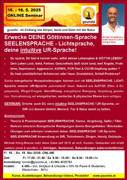 Erwecke deine Göttinnen-Sprache, Lichtsprache, Seelensprache