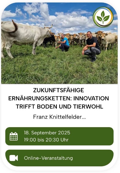 Zukunftsfähige Ernährungsketten