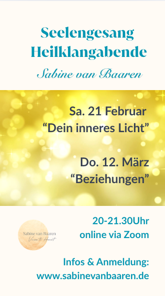 Seelengesangabend "dein inneres Licht"