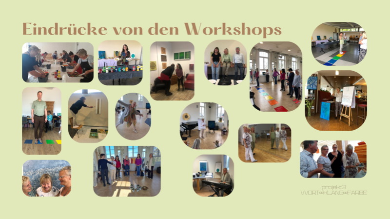 Das weiße Herz präsentiert:  Tagesworkshop "projekt3 WORT KLANG FARBE"